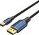 Изображение товара Кабель Display Port VENTION HCFLG,  DisplayPort (m) (прямой) -  miniDisplayPort (m) (прямой),  GOLD ,  круглое,  1.5м,  блистер,  черный