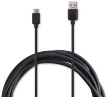 Изображение товара Кабель Buro USB Type-C (m) -  USB (m),  2м,  3A,  черный [bu-usb-ac-2m-3a]