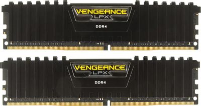 Оперативная память Corsair Vengeance LPX CMK16GX4M2A2400C16 DDR4 -  2x 8ГБ 2400МГц, DIMM,  Ret