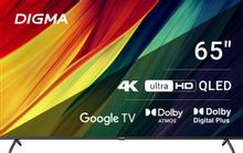 Изображение товара 65 дюймовый QLED телевизор Digma DM-LED65UQB31