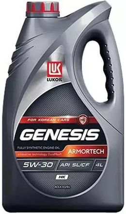 Моторное масло LUKOIL Genesis Armortech HK, 5W-30, 4л, синтетическое [3149287]