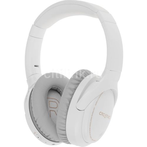 Наушники Creative Zen Hybrid, 3.5 мм/Bluetooth, мониторные, белый [51ef1010aa000]