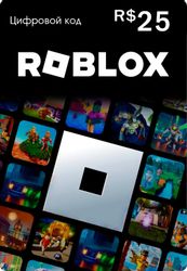 Изображение товара Пополнение игровой валюты ROBLOX 25 BRL Brazil, регион: Весь мир Изображение товара Пополнение игровой валюты ROBLOX 25 BRL Brazil, регион: Весь мир