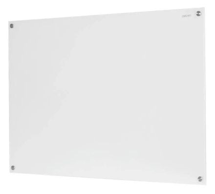 Доска стеклянная Deli 8735B белый 60x90см