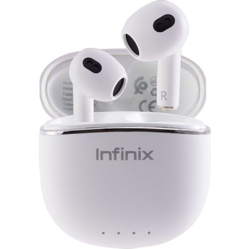 Наушники INFINIX XBuds XE23, Bluetooth, вкладыши, белый [10311755]