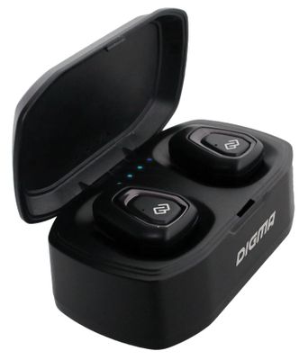 Наушники Digma TWS-01, Bluetooth, вкладыши, черный [gear-s01] – купить в  Ситилинк