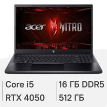 Изображение товара Игровой ноутбук Acer Nitro V 15 ANV15-51-593U 15.6 IPS i5 16ГБ SSD RTX 4050