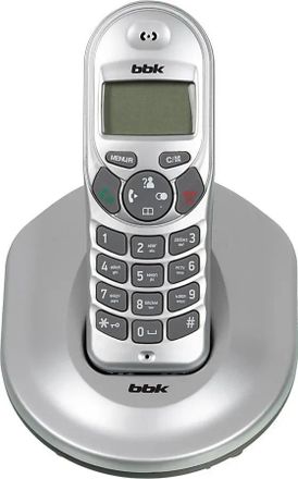 Радиотелефон BBK BKD-810RU,  серебристый [bkd-810 ru s]