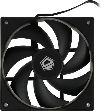 Вентилятор ID-COOLING AF-125-K 120мм, 4-pin, 2000об/мин, 14 - 30 дБ, черный, Ret