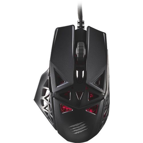 Мышь проводная MAD CATZ M.O.J.O. M1 BL, игровая, оптическая, USB, 12000dpi, черный [mm04dcinbl000-0]