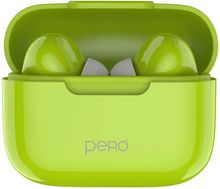 Изображение товара Беспроводные внутриканальные наушники PERO TWS06 Bluetooth, зеленый, аккумулятор 25мАч