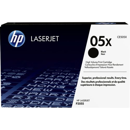 Картридж HP 05X, черный / CE505X