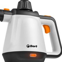 Пароочиститель ручной Bort BDR-2800-RR,  белый/черный