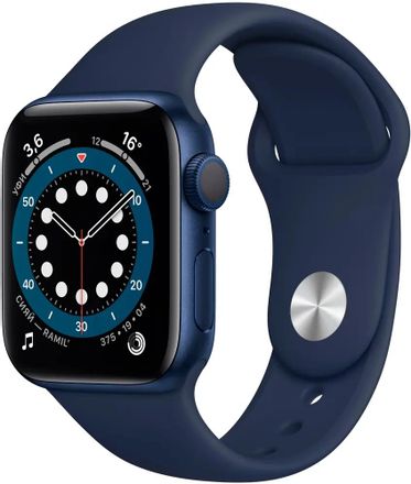 Смарт-часы Apple Watch Series 6 40мм, темный ультрамарин/синий