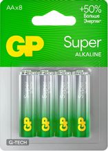 Изображение товара AA Батарейка GP Super Alkaline 15AA21-2CRSBC8,  8 шт.
