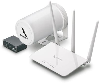 Усилитель сигнала Триколор TR-4G/injector-9kit всенаправленная [046/91 ...