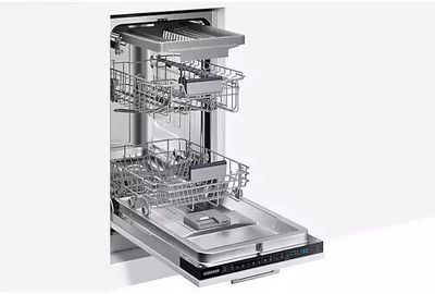 Встраиваемая посудомоечная машина Samsung DW50R4070BB/WT, узкая, ширина ...