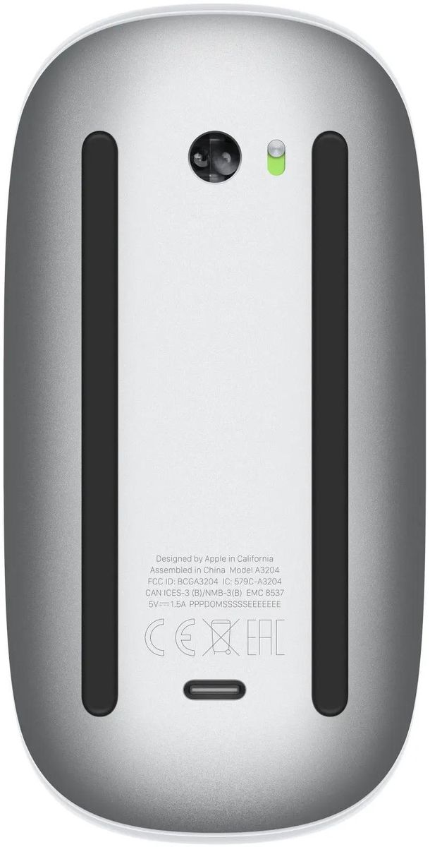 【新品未開封】Apple Magic Mouse MXK53ZA/A A3204 Magic Mouse（USB-C）- ホワイト（Multi-Touch対応） - Apple