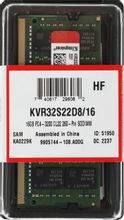 Оперативная память Kingston Valueram KVR32S22D8/16 DDR4 -  1x 16ГБ