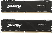 Оперативная память Kingston Fury Beast Black KF432C16BBK2/16 DDR4 -  2x 8ГБ
