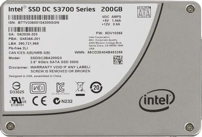 Intel shop ssd s3700