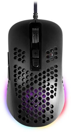 Мышь проводная Defender Shepard GM-620L, игровая, оптическая, USB, 12800dpi, черный [52620]