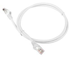 Патч-корд LanMaster вилка RJ-45, вилка RJ-45, кат.5E, LSZH, 1.5м, белый