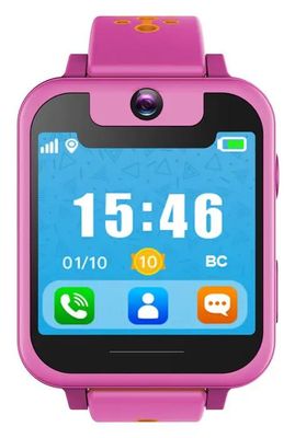 Характеристики Смарт-часы Digma Kid K7m, 1.54", розовый/оранжевый ...