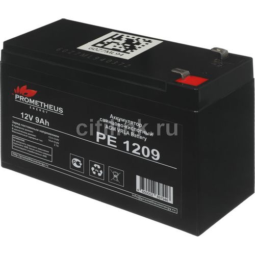 Аккумуляторная батарея PROMETHEUS ENERGY PE 1209 для ИБП, 12В, 9Ач