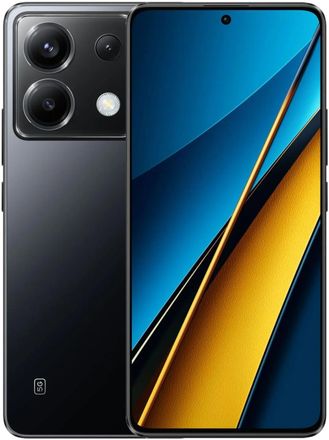 Смартфон Xiaomi POCO X6 5G 12/256Gb, 6.67", AMOLED, 120Гц, 5100мAч, 2 nano SIM, черный