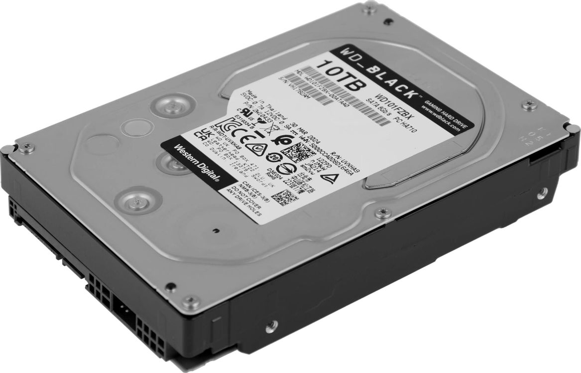 Жесткий диск WD Black WD101FZBX, 10ТБ, HDD, SATA III, 3.5