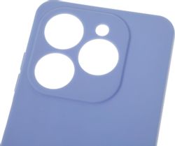 Чехол (клип-кейс) BORASCO Microfiber Case, для Tecno Spark 20/20C/Go 2024/Pop 8, лавандовый