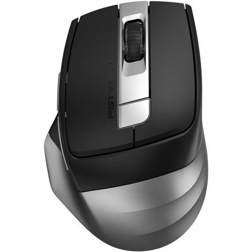 Мышь беспроводная A4TECH Fstyler FB35CS, Bluetooth/Радио, оптическая, USB, 2000dpi, серый и черный [fb35cs usb smoky grey]