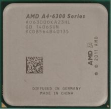Процессор AMD A4 6300, SocketFM2, OEM [ad6300oka23hl] – купить в ...