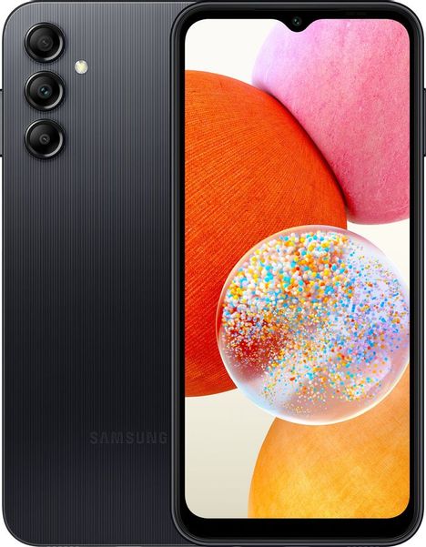Смартфон Samsung Galaxy A14 4/128Gb,  SM-A145,  черный