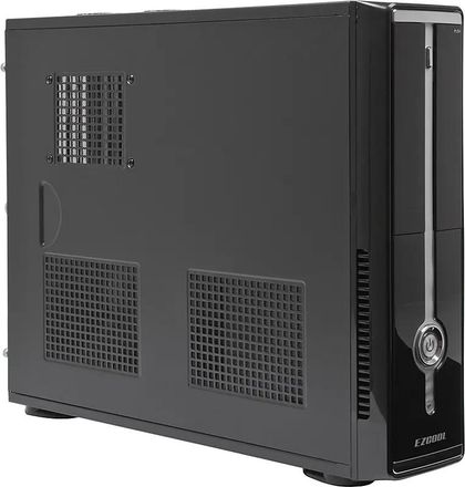 Корпус ATX Ezcool R-120D, HTPC, 350Вт,  черный