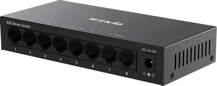 Коммутатор TENDA TEG2208D, управляемый, 8 RJ-45, 10/100/1000 Мбит/с