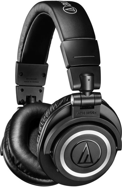 Наушники Audio-Technica ATH-M50XBT2, 3.5 мм/Bluetooth, мониторные, черный [80001665]