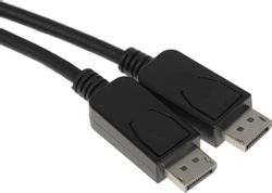 Изображение товара Кабель аудио-видео ver1.2, DisplayPort (m) - DisplayPort (m), ver 1.2, 5м, черный Изображение товара Кабель аудио-видео ver1.2, DisplayPort (m) - DisplayPort (m), ver 1.2, 5м, черный
