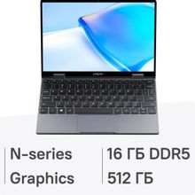 Изображение товара Ноутбук CHUWI MiniBook X 10.51 IPS Windows 11 Home трансформер серый