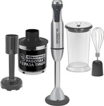 Блендер Polaris Silent PHB 1583L, погружной, серебристый/черный ...
