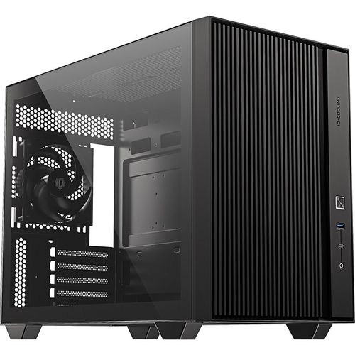 Корпус mATX ID-COOLING Flow 500 Air, Mini-Tower, без БП, черный