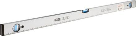 Уровень пузырьковый RGK U3100 100см, магнитный, глазков: 3шт [752107]