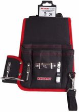 Изображение товара Сумка для инструментов REXANT 12-5601 черная с красными вставками, 5 отделений