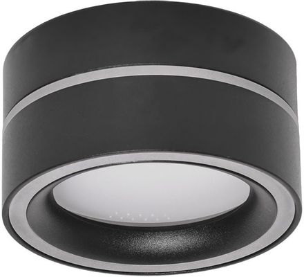 Спот FERON HL455, 12Вт, патрон GX53 х 1шт, накладной, на потолок, черный [48753]