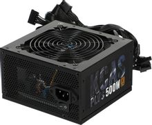Изображение товара Блок питания Aerocool KCAS PLUS 500,  500Вт,  120мм,  черный, retail [kcas-500 plus]