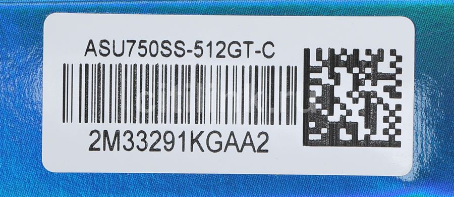 SSD накопитель A-Data SU750 ASU750SS-512GT-C 512ГБ, 2.5