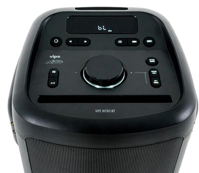 Музыкальный центр VIPE Nitro X7, 280Вт, с караоке, Bluetooth, FM, USB ...
