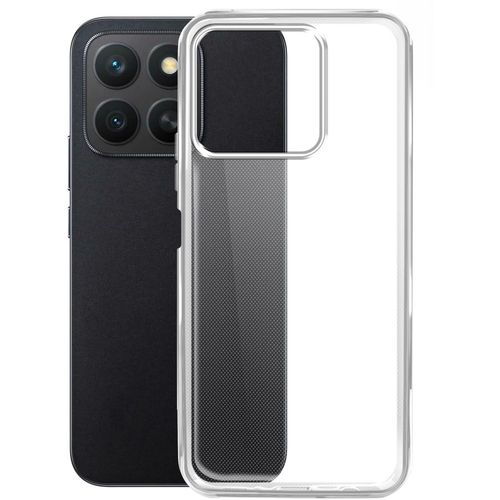 Чехол (клип-кейс) BORASCO Silicone Case, для Honor X8c, прозрачный [74969]