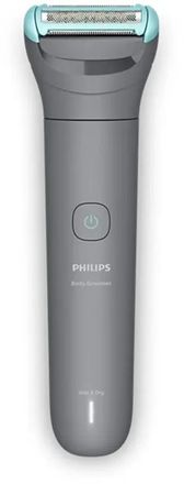 Триммер Philips Series 3000 BG3480/15 серый/бирюзовый